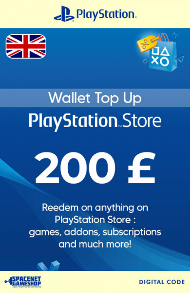 PSN Card £200 GBP [UK]